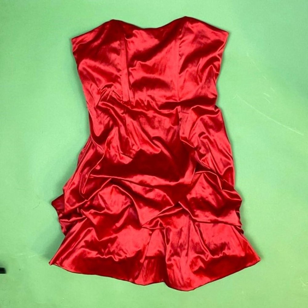 Shiny Short Red Dress size 11